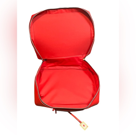 Women’s ESTEE LAUDER Make Up or Everyday Bag Red New Cosmetic - Picture 3 of 6